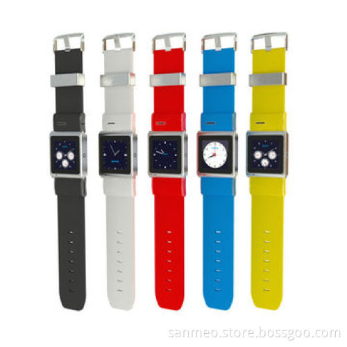 Smart watch phone, 1.54" TFT LCD/quad band+3G/GPS+WiFi+G-sensor/plastic battery cover